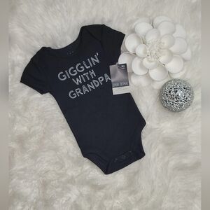 Okie Dokie Baby Boys Round Neck Short Sleeve Bodysuit